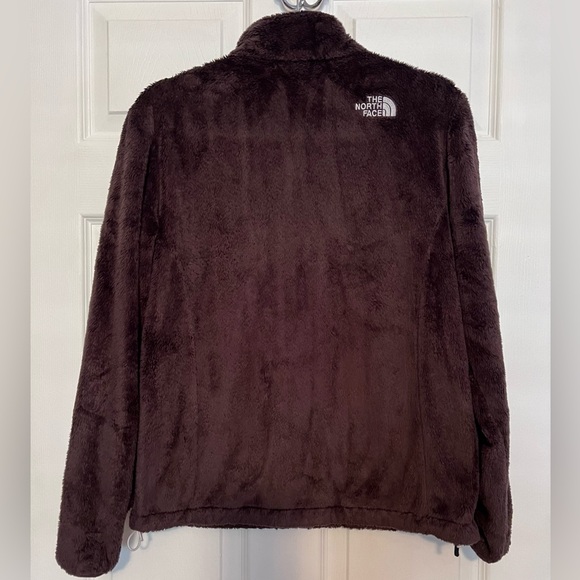 Great Used The North Face Fuzzy Brown Jacket Medium - Send Me An Offer! - Picture 2 of 4